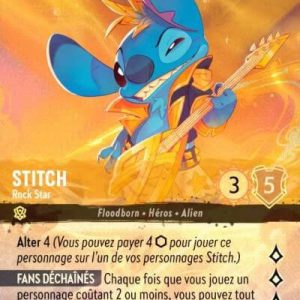 Stitch Rock star